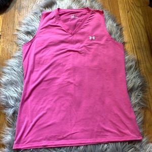 Pink Under Armour Tank Top